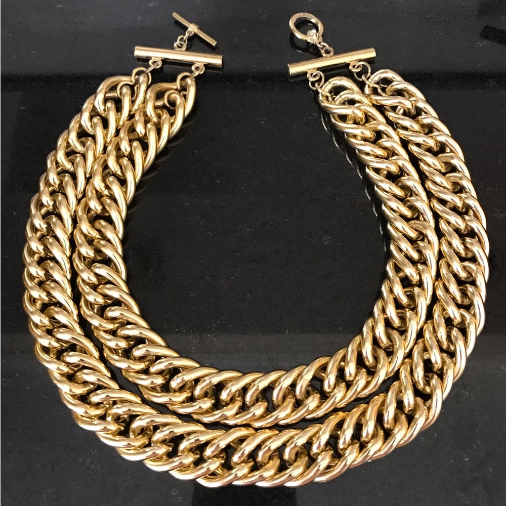 Vintage Anne Klein Chunky Chain Necklace